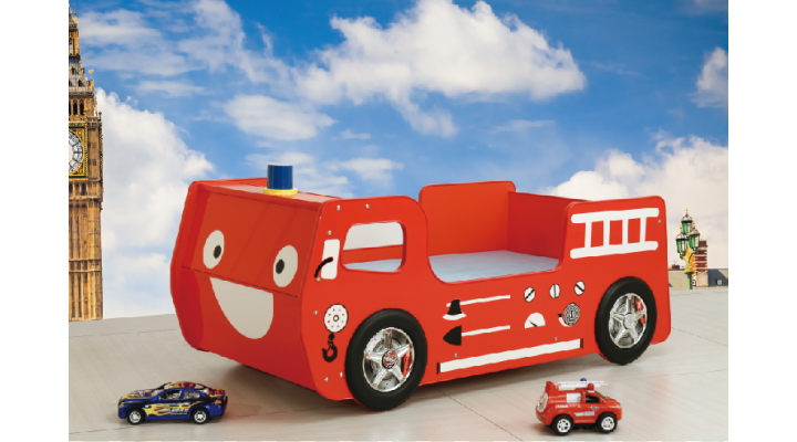 B203 Fire Truck Toddle Bed